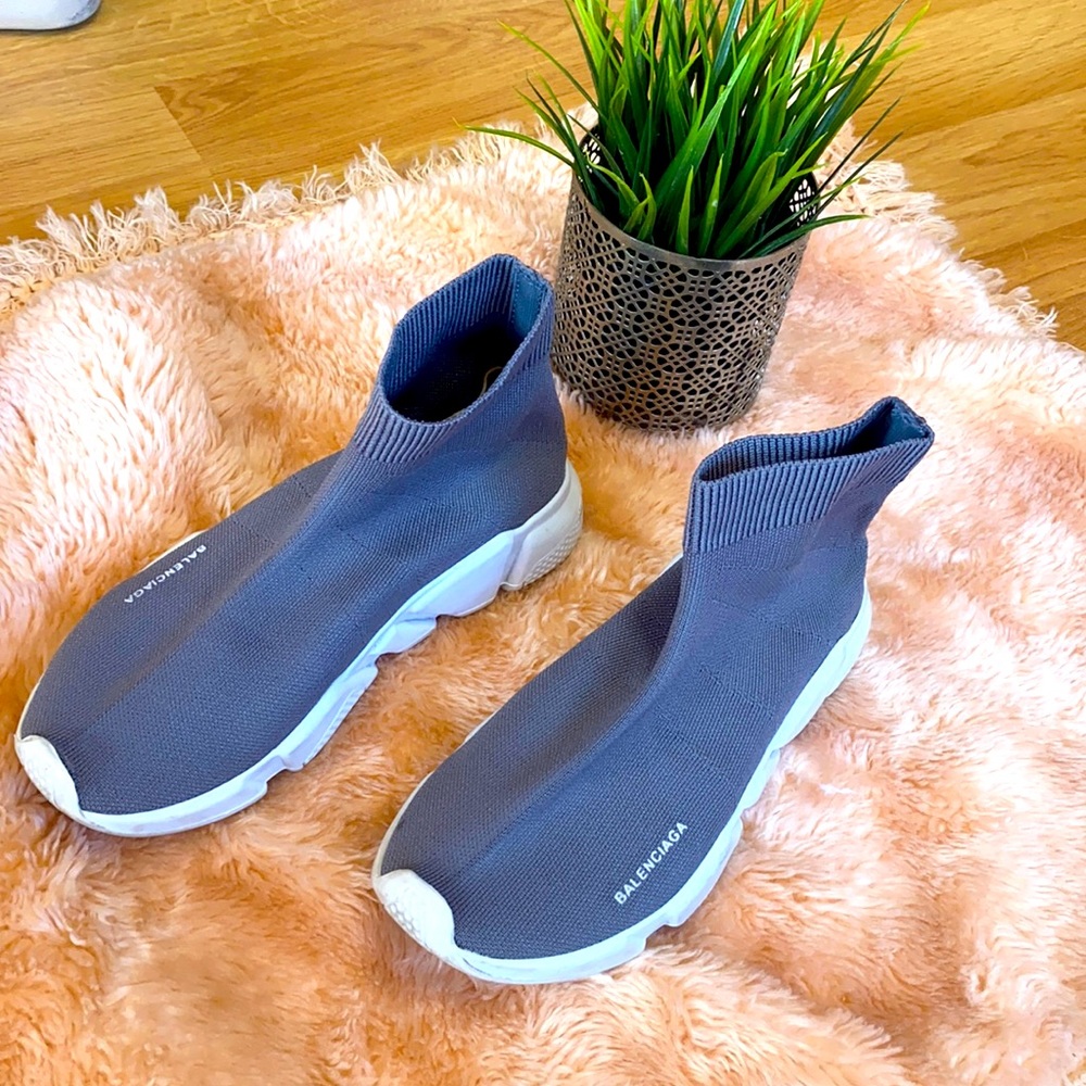 Balenciaga speed trainer gray 36